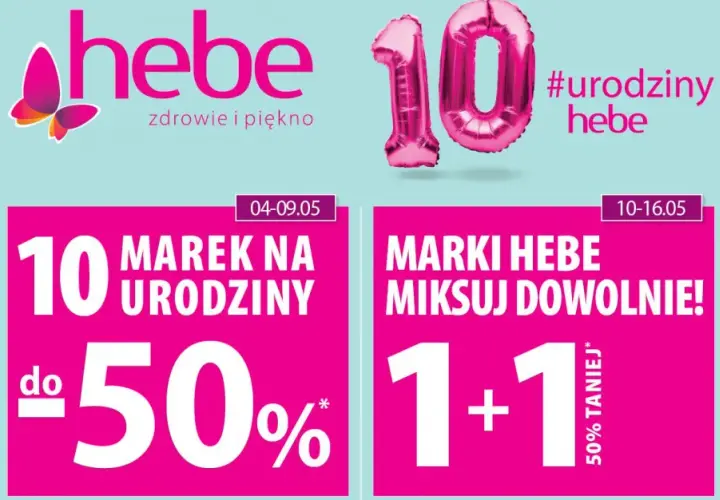 Do kiedy promocja w Hebe? Sprawdź kluczowe terminy i oferty