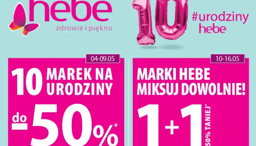 Do kiedy promocja w Hebe? Sprawdź kluczowe terminy i oferty