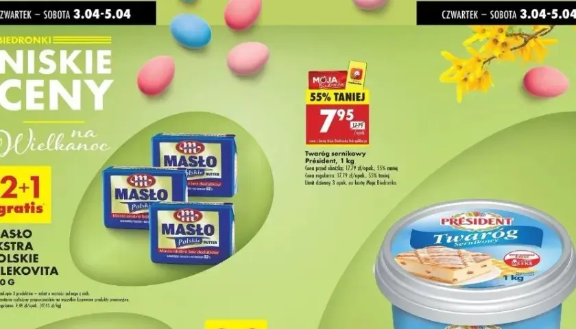 Masło w Biedronce: Jak znaleźć promocję? Sprawdź teraz!